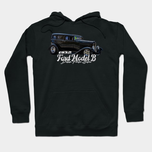 1932 Ford Model B Deluxe Fordor Sedan Hoodie by Gestalt Imagery